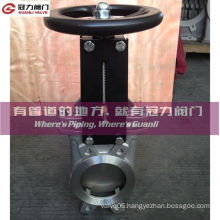 6" Stainless Steel Knife Gate Valve (non rising stem)